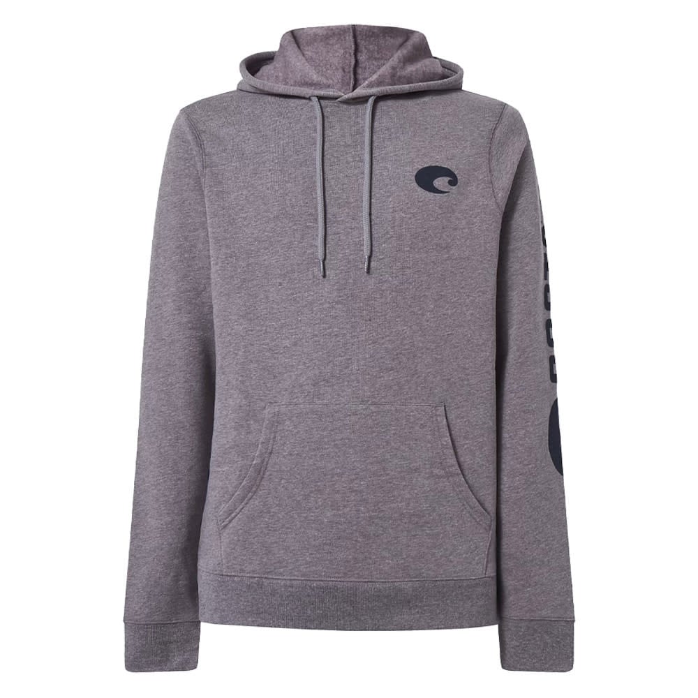 Costa Del Mar Lifestyle Core Fleece Hoody Sweatshirt Mens Heather Gray FQA400955-25T