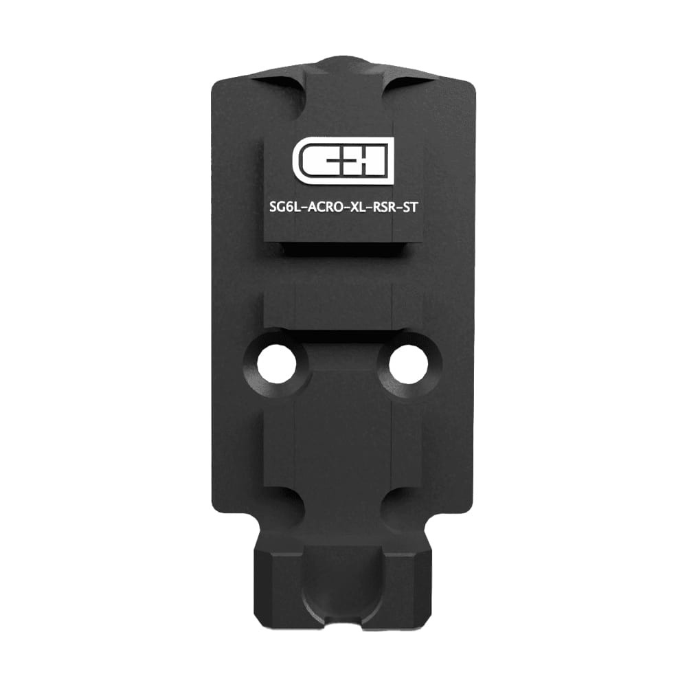 C&H Precision Sig P226 Xfive Legion Steel Plate For Aimpoint Acro-Duty-DutyXl SG6L-ACRO-XL-RSR-ST