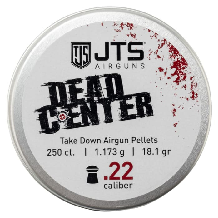 JTS Dead Center Precision .22 Cal 1.175g (18.13gr) Domed Pellets (250 ct) Bulk Package JAC100