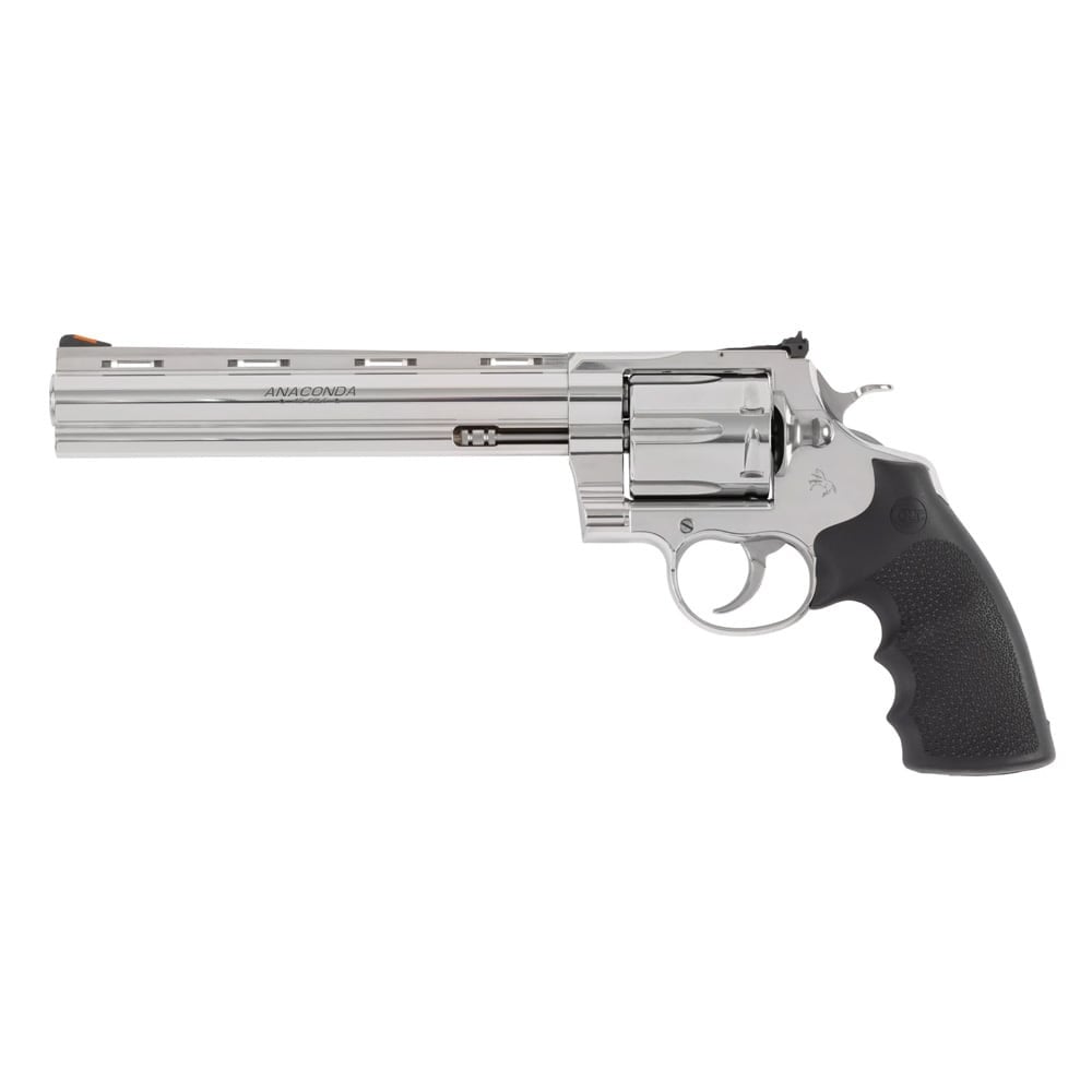 Colt Anaconda .45 Colt 8" Bbl Target Sight Rubber Grip SS Revolver ANACONDA-SP8RTS-45C