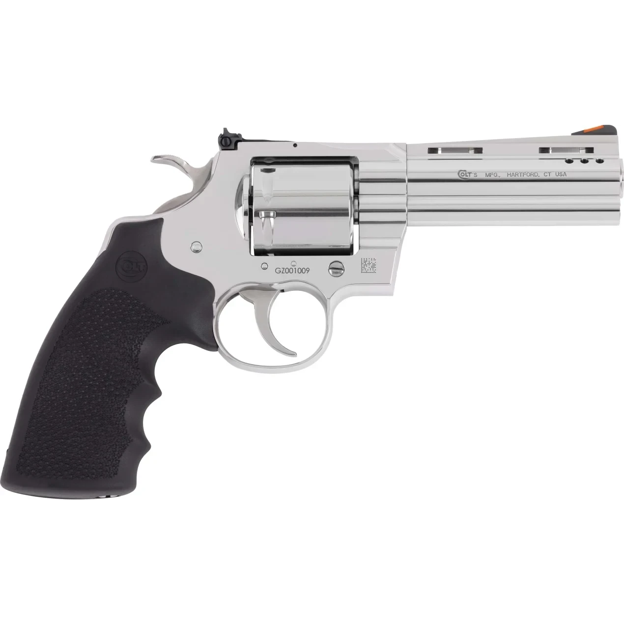 Colt Colt Grizzly .357 Magnum 4.25" Ported Bbl Unfluted Cylinder Hogue Grip SS Revolver GRIZZLY-SP4RTS