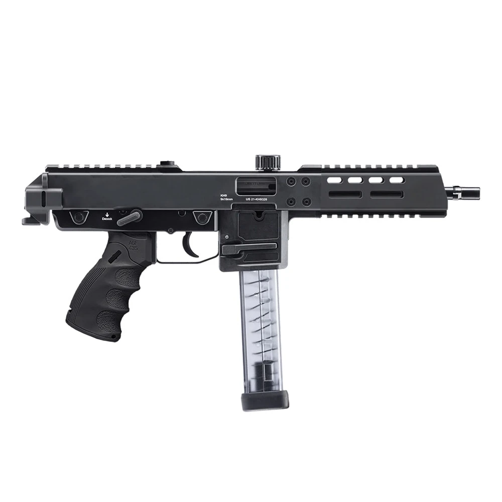 B&T KH9 Karl's Hobby Covert 9x19mm 6" Bbl Black KH9 Series Pistol BT-KH9COVERT-PISTOL-BLK