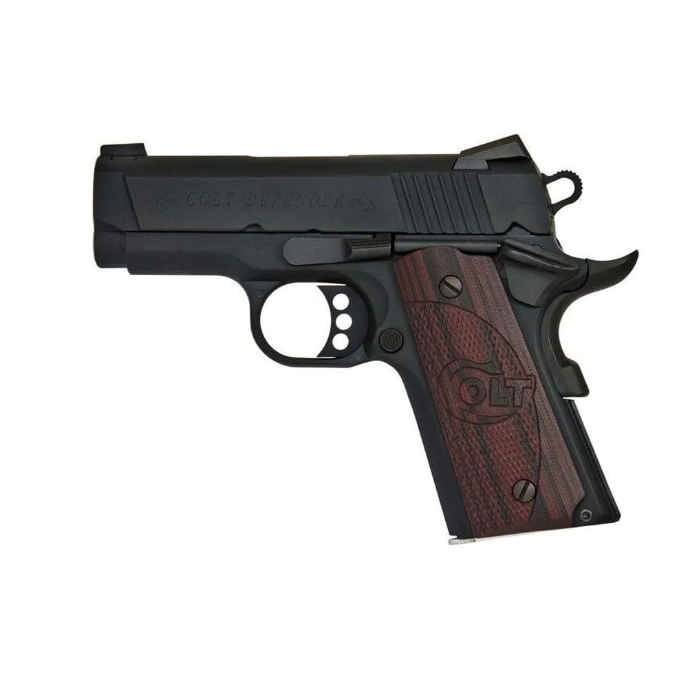 Colt 1911 Defender 9mm 3" Bbl Matte Black Cerakote Pistol O7802XE