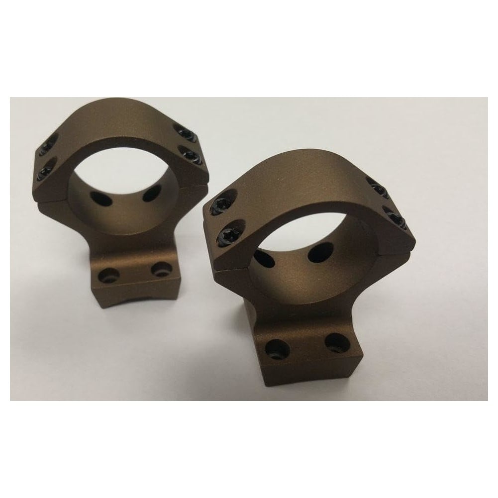 Talley 1" X-Bolt (20 MOA, Short/Super Short Action) (Low) (Burnt Bronze) Alloy Lt. Wt. Ring Base Combo HC930735SM