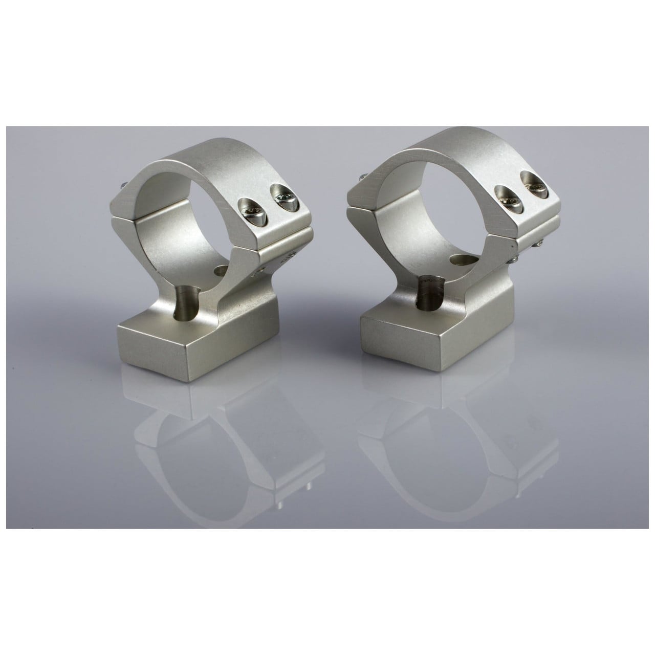Talley 1" Model 70 (.860) Standard Caliber and Short Mag (Low) (Silver) Alloy Lt. Wt. Ring Base Combo S930702