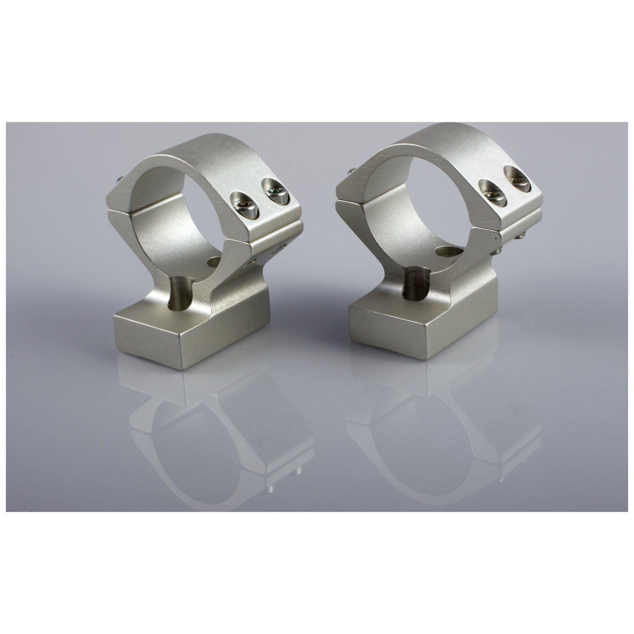 Talley 1" Model 70 (.860) Standard Caliber and Short Mag (Low) (Silver) Alloy Lt. Wt. Ring Base Combo S930702
