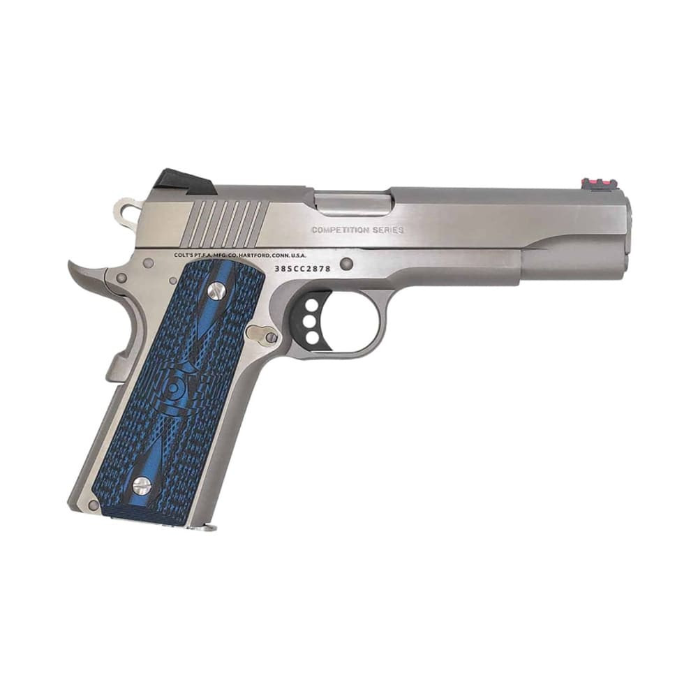 Colt 1911 Government Model Competition .38 Super 5" National Match Bbl Series 70 SS Pistol O1073CCS