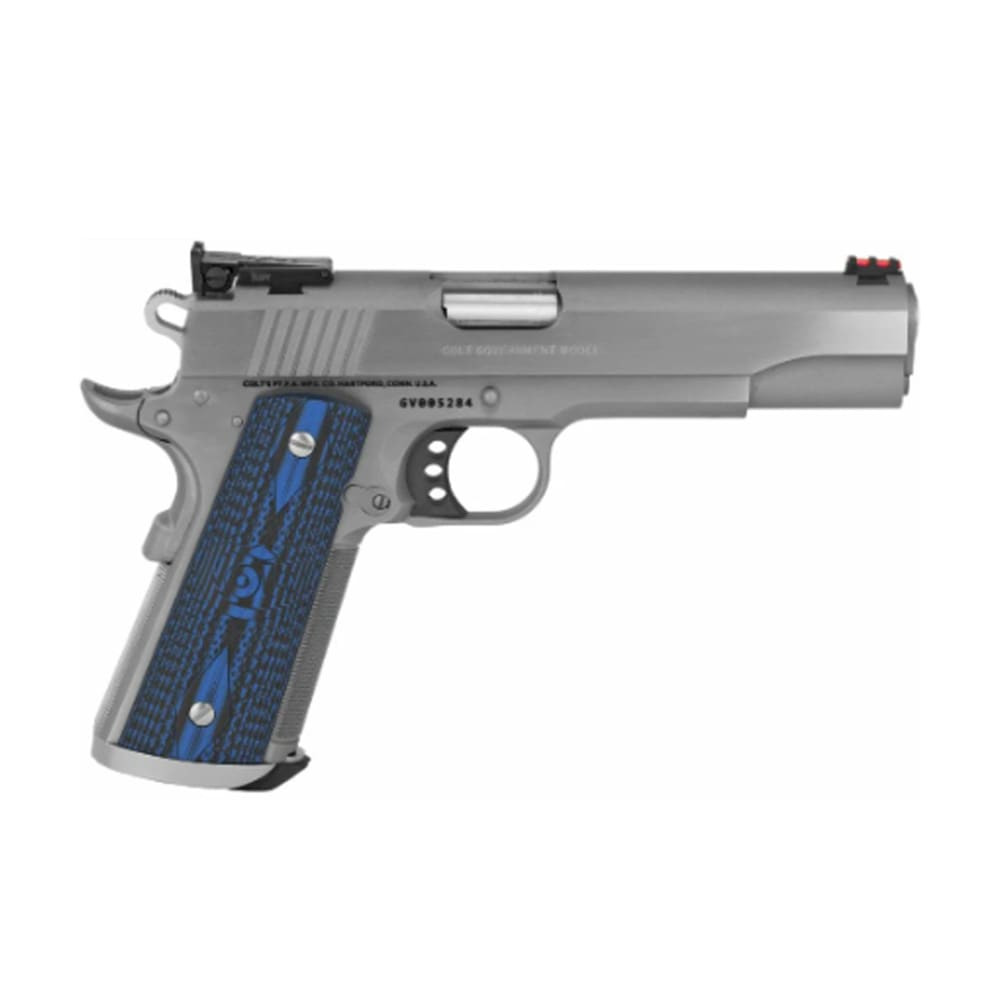 Colt 1911 Gold Cup Trophy .38 Super 5" Bbl Series 70 SS Pistol O5073XE