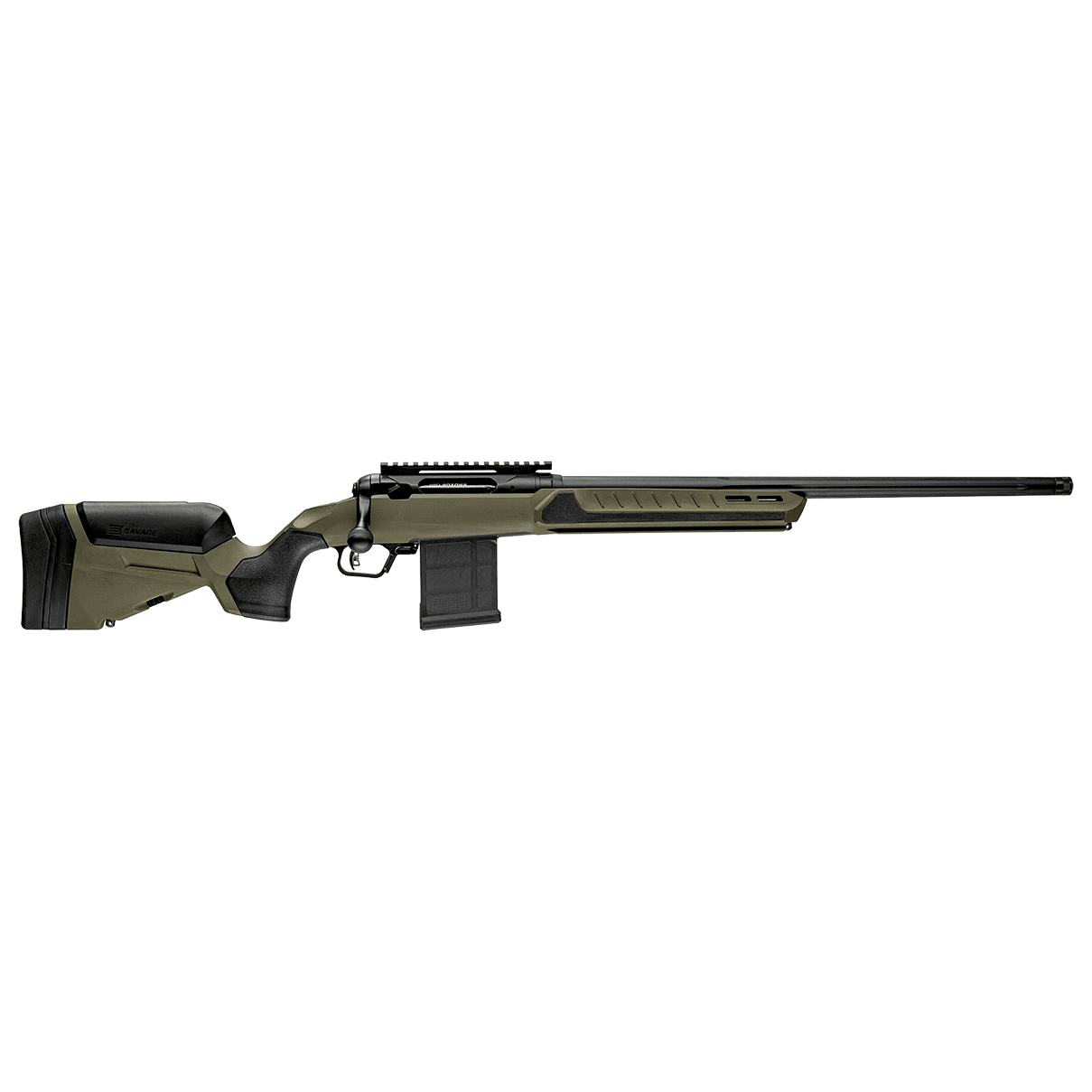 Savage Arms Model 110 CORE PREDATOR 6mm ARC 22"Bbl 1:7.5 THR Med. Contour Strt.Fluting 1-Piece Top Rail MLOK ARCA Bolt Action Rifle 32635