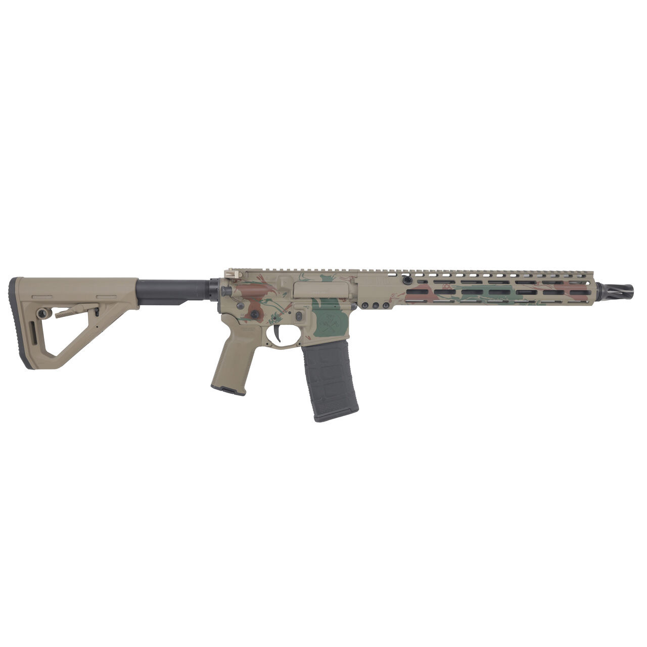 Sons of Liberty Gun Works Craighead OB1 Rifle 14 .5"Bbl 5.56 P&W HUX mount Magpul w/Railscales Black Beard Boarding Party LP-OB1-556-145-HUX-RIFLE-CK
