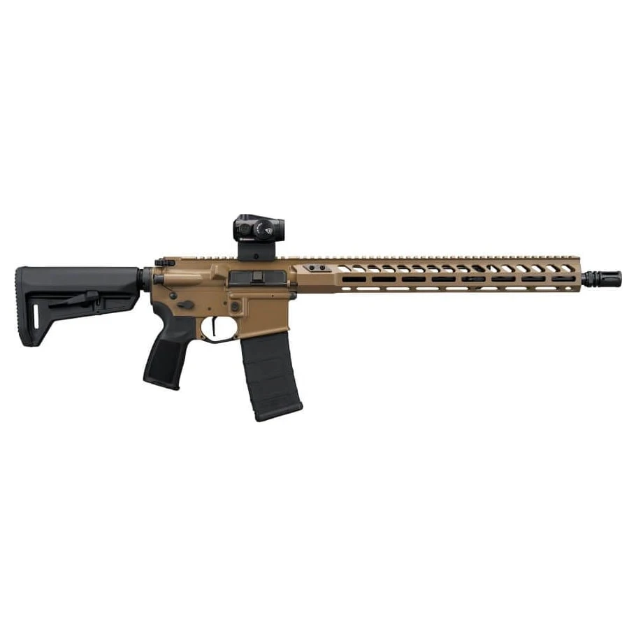 Sig Sauer M400 Forge 5.56 Nato Rifle 16"Bbl CHF w/ Romeo-MSR Gen II Telescoping Stock Two-Stage Trigger  MLOK Hg 1x30Rd Mag RM400-556N-16B-FORGE-FDE