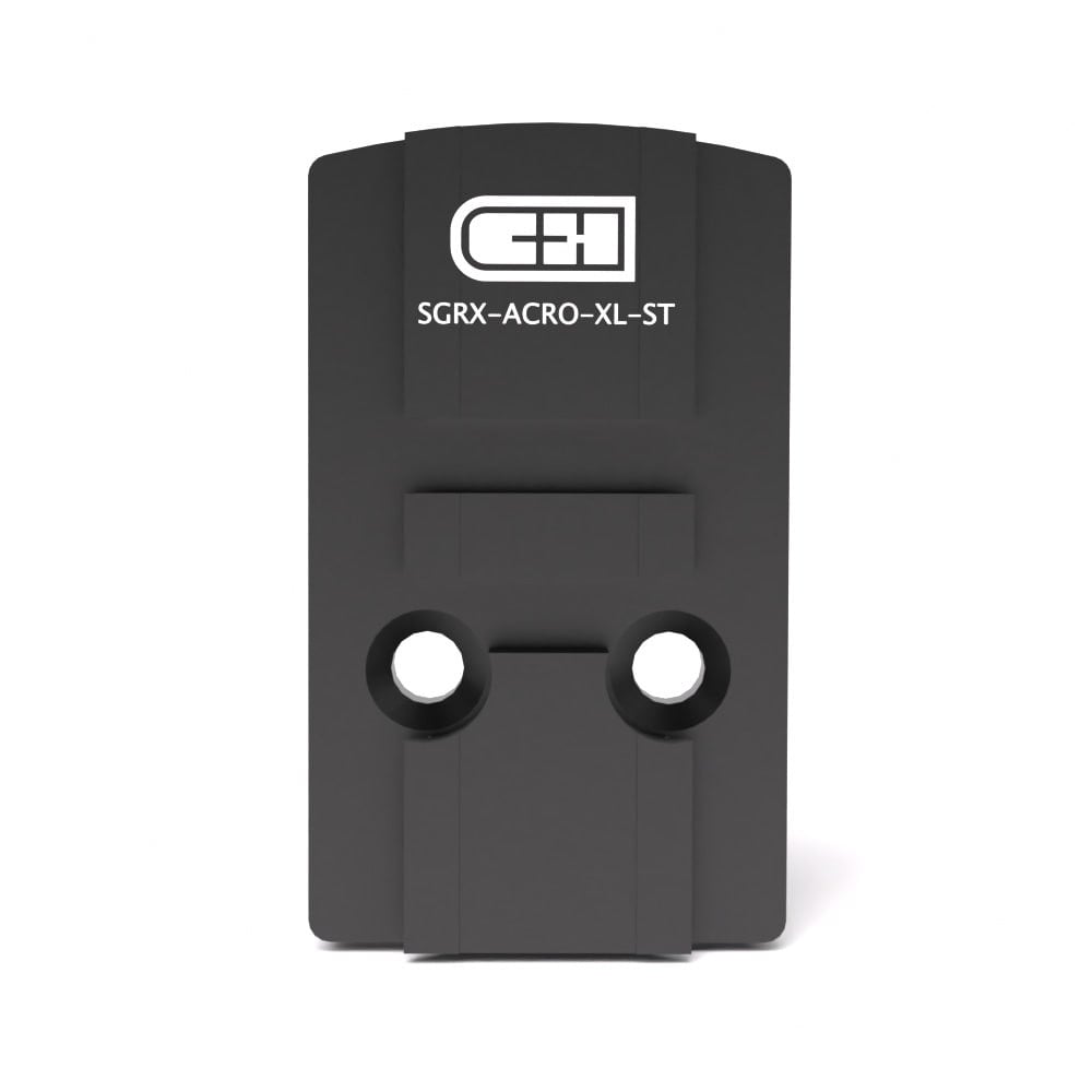 C&H Precision Sig P320 Rx-Pro Series-Axg Steel Plate For Aimpoint Acro-Duty-DutyXl SGRX-ACRO-XL-ST