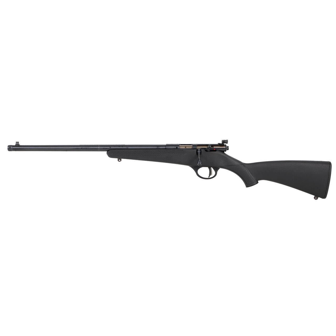 Savage Arms Rascal F-SR Single Shot Rimfire .22 LR 16.25" Heavy Bbl 1rd Synth AccuTrigger Black/Black LH Full Bolt Action Rifle 13829