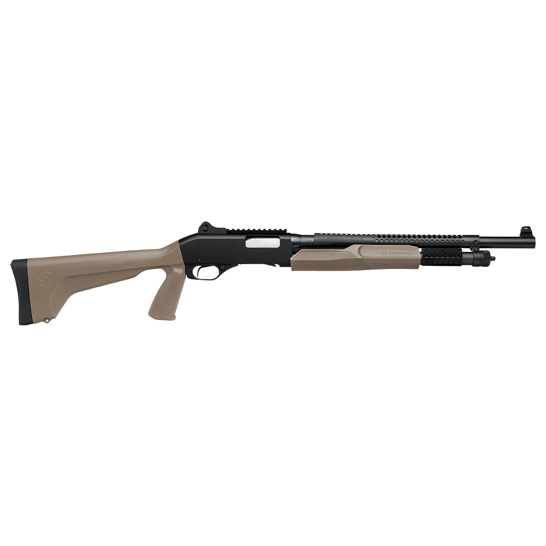 Savage Arms Stevens 320 Tactical 20ga 18.5" (47 cm) Bbl 5rd Synth Black/Flat Dark Earth RH Full Shotgun 19469