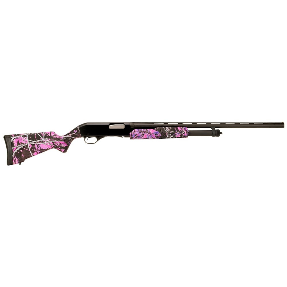 Savage Arms Stevens 320 Field Grade 20ga 22" (55.9 cm) Bbl 5rd Synth Black/Muddy Girl RH Compact Shotgun 22561