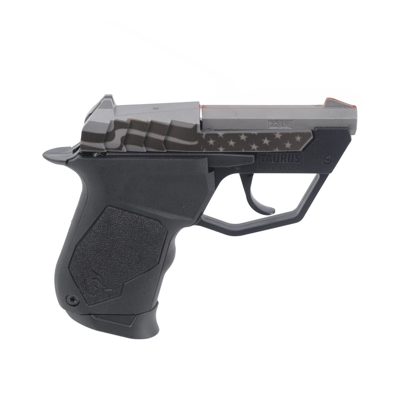 Taurus 22TUC .22 LR 2.5" Bbl SS US Flag Pistol w/(1) 9rd Mag 1-22TUC139-USFLAG