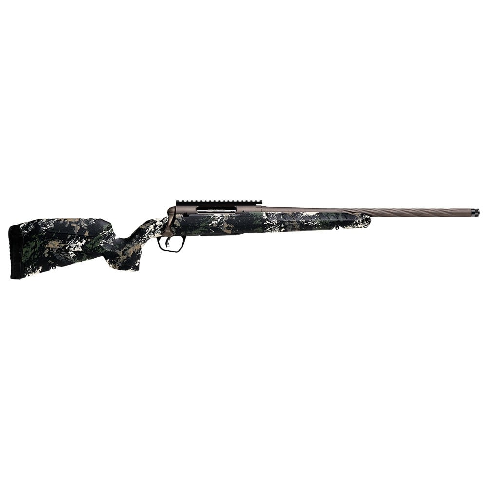 Savage Arms Axis 2 PRO .223 Rem 20" (50.8 cm) 1:9" Bbl 4rd Synth Gun Metal Bronze/Forest SP Camo RH Full Bolt Action Rifle 32351