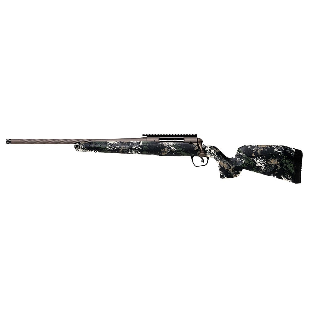 Savage Arms Axis 2 PRO .400 Legend 20" (50.8 cm) 1:16" Bbl 4rd Synth Gun Metal Bronze/Forest SP Camo LH Compact Bolt Action Rifle 32386