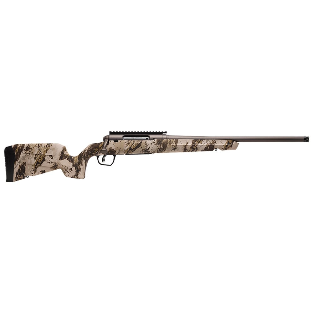 Savage Arms Axis 2 PRO 6mm ARC 20" (50.8 cm) 1:7.5" Bbl 4rd Synth Gun Metal Bronze/Western RH Compact Bolt Action Rifle 32393
