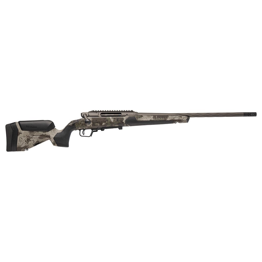 Savage Arms SPR Impulse Core Hunter PRO 6.5 Creedmoor 20" (50.8 cm) 1:8" Bbl 3rd Synth Gun Metal Bronze/Woodland RH Full Bolt Action Rifle 32812