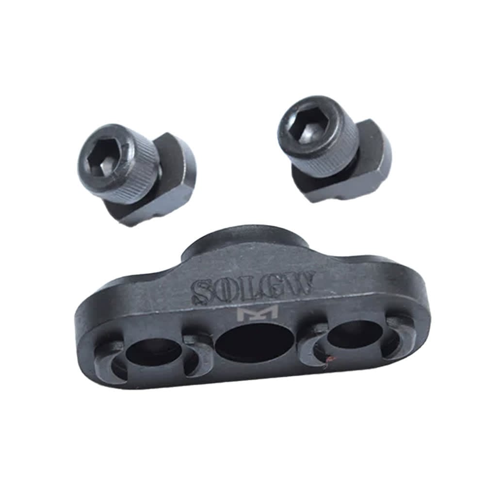 Sons of Liberty Gun Works Steel M-LOK Anti Rotation QPQ Flat QD Socket 4140SOCKET