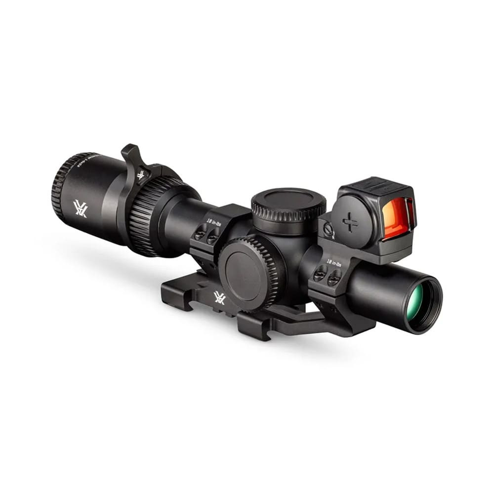 Vortex Optics Venom AR-BDC3 1-6x24 SFP (MOA) Reticle Riflescope w/Red Dot & Mounts Pack BNDL-VEN1601-VENMRD3-MTS