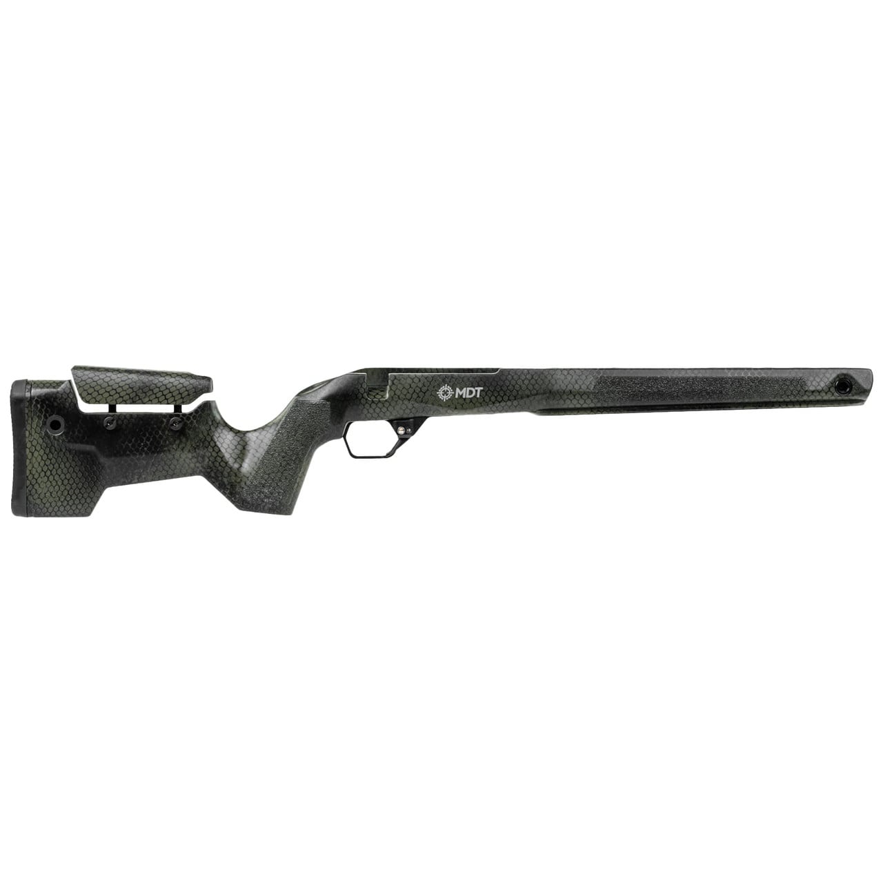 MDT CRBN Remington 700 Short Action RH Fixed ARCA Rattle Can ODG Hunter Kit Chassis System 114481-RCO