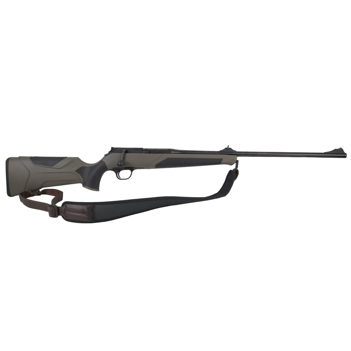 Blaser R8 Professional 2 American Package 375 H&H Olive w/  Iron Sights, Custom Travel Case, Blaser Sling R8_American_Olive_375HH