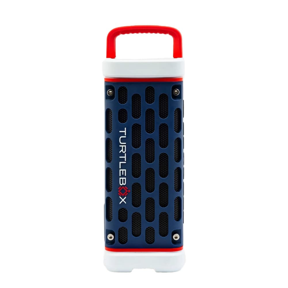 Turtlebox American Blue Ranger Outdoor Speaker w/ Bluetooth, Party Mode for Multi-Unit Pairing, Magnet Mounts, 9.5"x3.2" TB-RANG-G1-USA-4