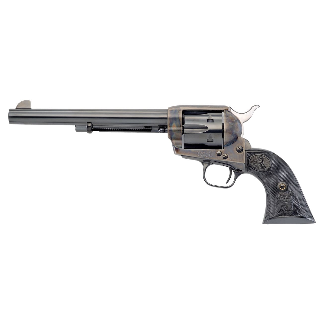 Colt Single Action Army .45 Colt 7.5" Bbl Colored Case Blued Revolver P1870