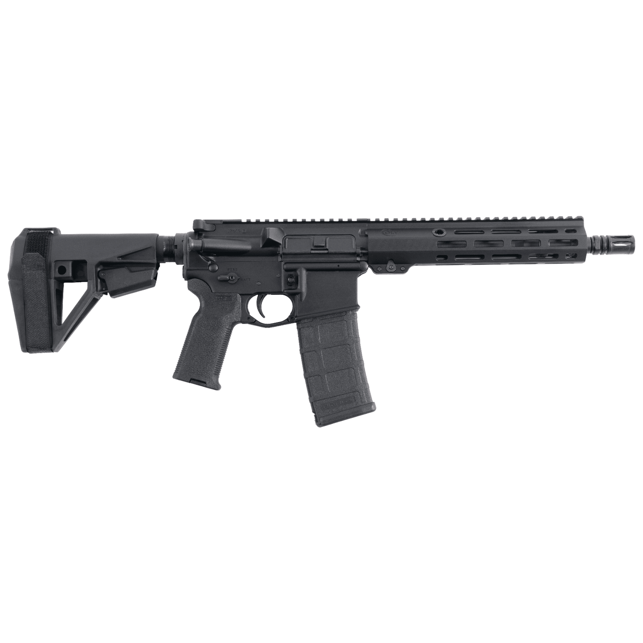 Colt M4 5.56mm 10.3" Bbl SBA5 Stabilizing Brace Semi-Auto Matte Black Pistol M4P6930