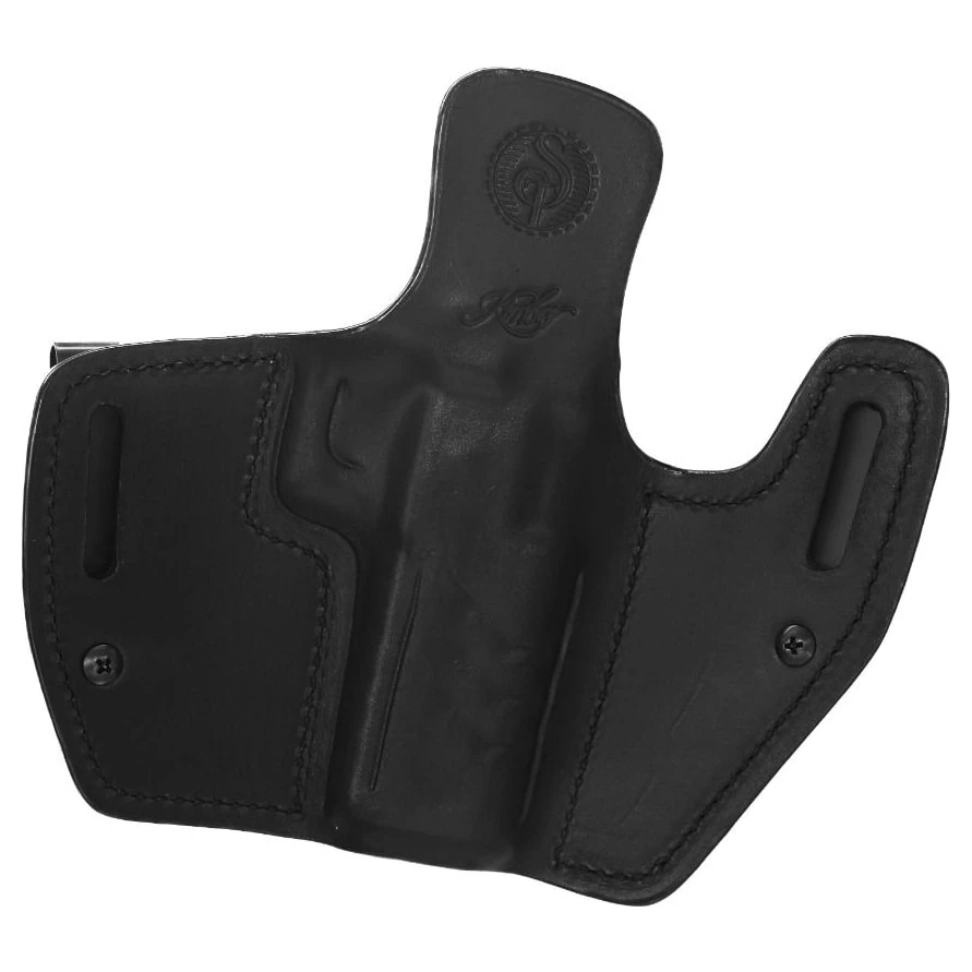 Kimber 2K11 PRO Southern Trapper OWB/IWB Leather Adjustable Holster RH Black, Optic Compatible 4200663