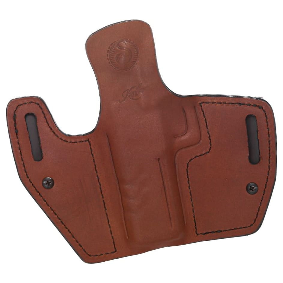 Kimber 2K11 PRO Southern Trapper OWB/IWB Leather Adjustable Holster RH Brown, Optic Compatible 4200664