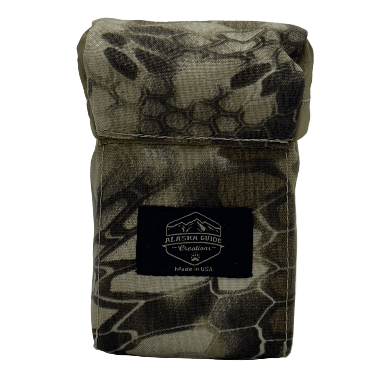 Alaska Guide Creations Flex Nylon Webbing Tricot Foam Kryptek Highlander Rangefinder Pouch FRF-KRY