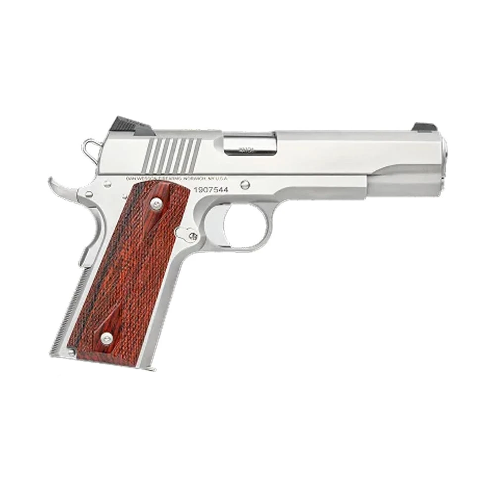Dan Wesson 1911 Razorback 10mm 5" Bbl Optics-Ready SS 8+1rd Hammer-Fired Metal Framed Pistol 01791
