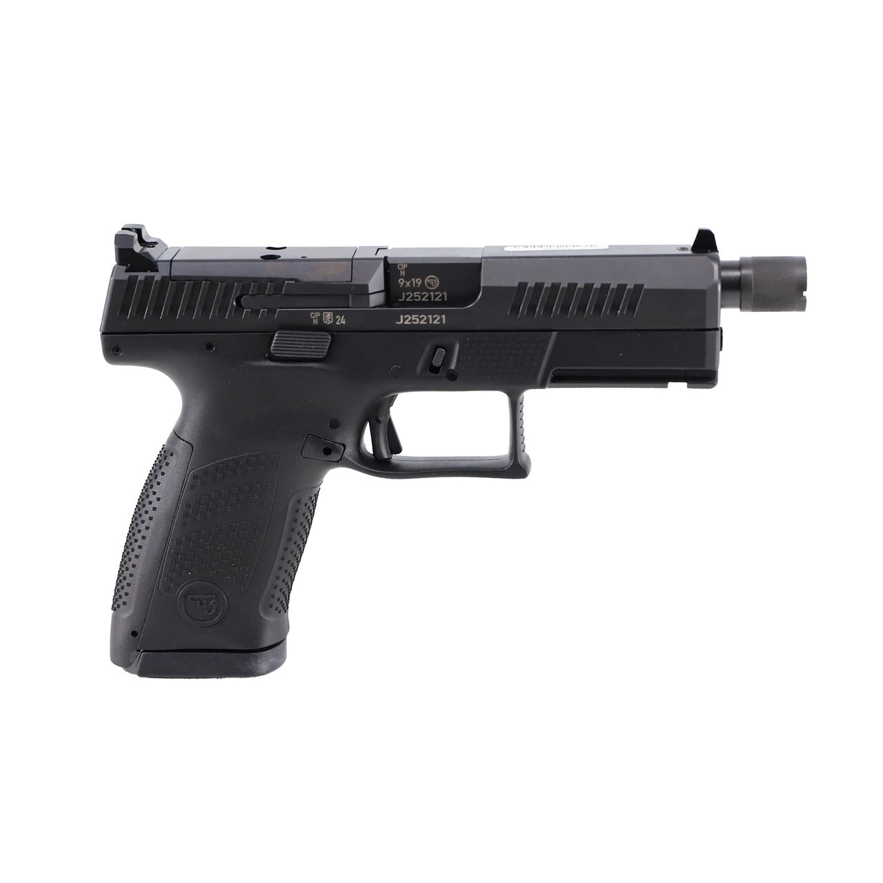 CZ P10 C 9mm 4" Bbl Optics-Ready SR IL CO VT 10+1rd Hammer-Fired Metal Framed Compact Pistol 91581