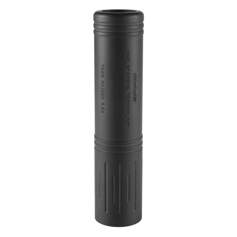 AWC Thor Raider 5.56 mm 1/2x28 Graphite Black Suppressor THRAID556