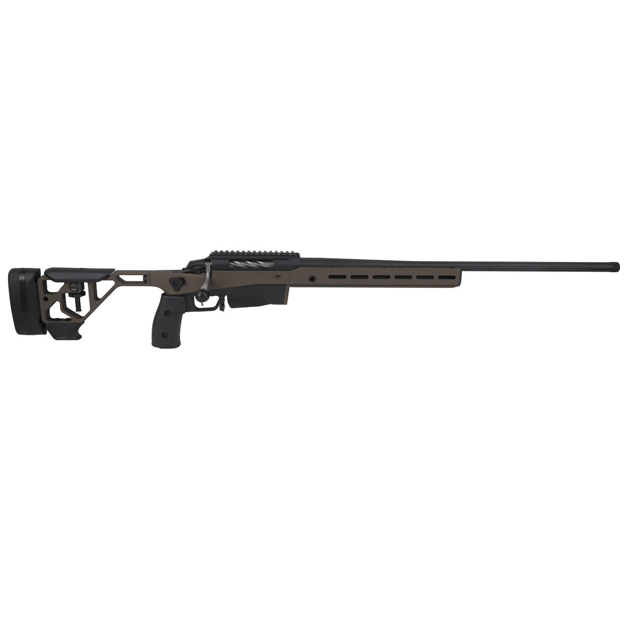 Tikka T3x Ace Game 6mm Creemoor 24" Bbl 1:7.5 Threaded w/ 5rd Magazine, Cerakote Finish, Midnight Bronze JRTXAGM32424