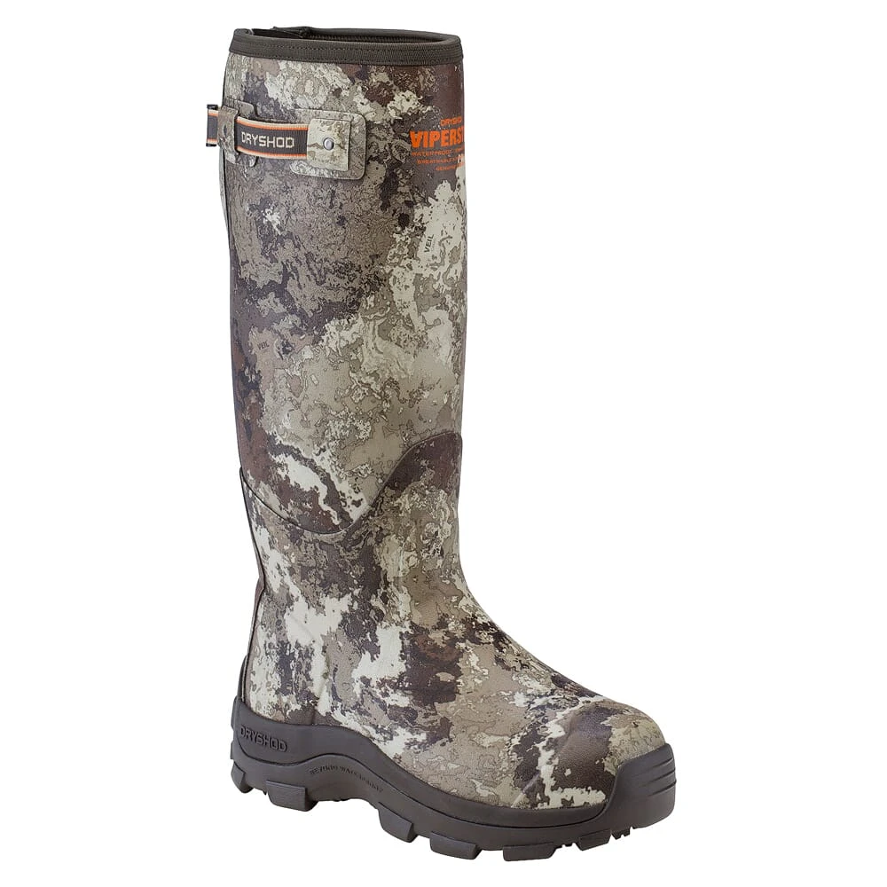 USED Dryshod Viperstop Veil Alpine Size 10 Boots VPS-MH-CM-M10 - Light Wear On Soles USED10132