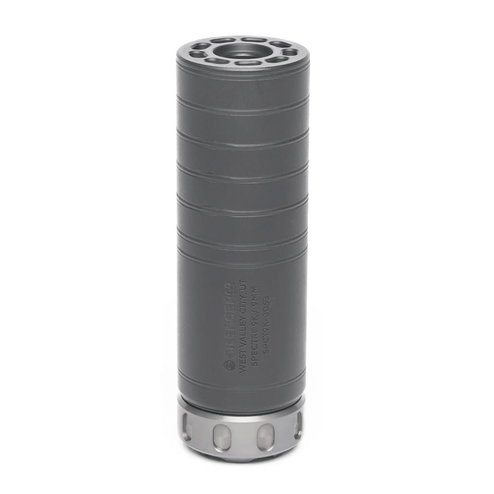 SilencerCo Spectre 9K 9mm/.300 Blackout Subsonic Titanium Black Suppressor SU5528