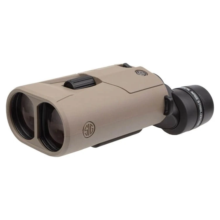 Sig Sauer ZULU 6 HDX PRO Image Stabilized 20x42 Water-Resistant Binoculars w/ Coated Lenses, Carrying Case, Neck Strap, Lens Covers SOZ6WP2042