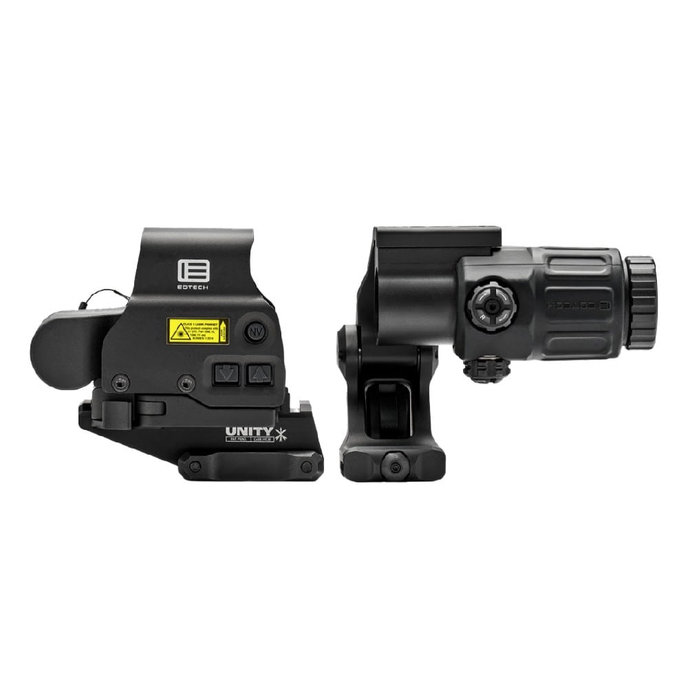 EOTech HHS Complete System Including Black EXPS3-0 HWS, G33 Magnifier, & Unity FAST FTC OMNI Mount HHS1-FTCU-BLK