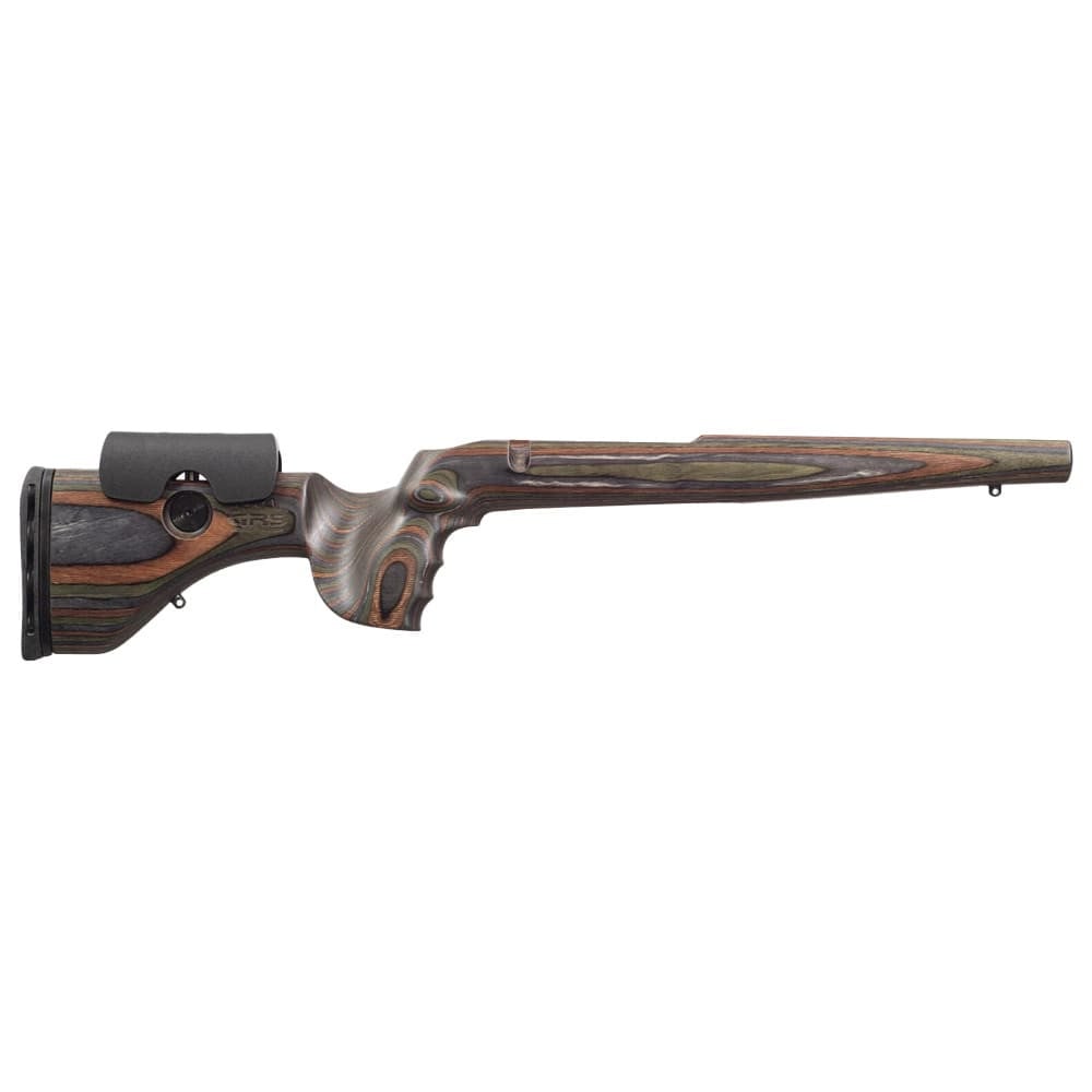 GRS Riflestocks Hunter Light Steel Action HM 715mm-Length Adjustable Cheekpiece 47mm-Wide Forend w/ Limbsaver Green Mountain Camo 105688