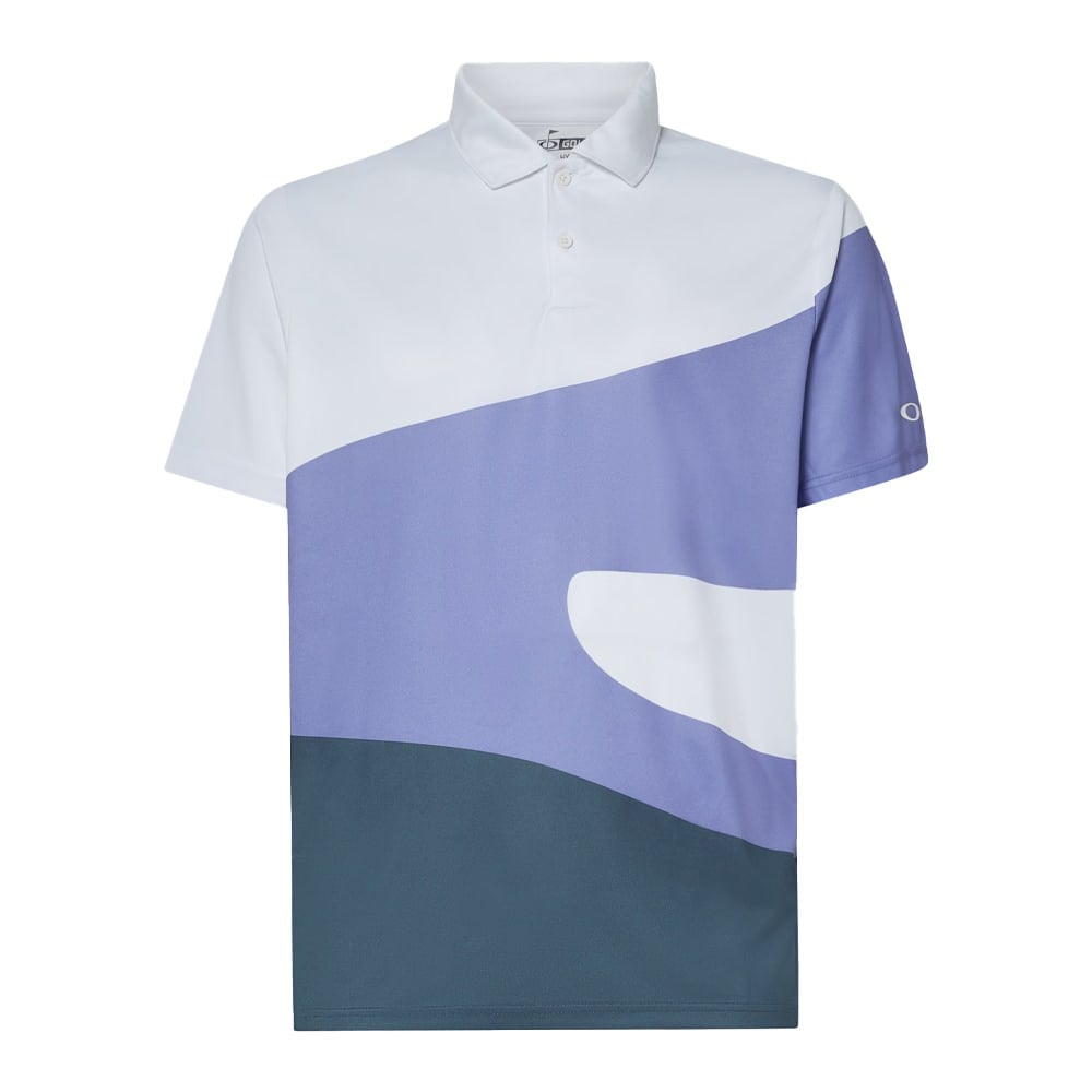 Oakley Men's New Lilac M Golf Oakley Reduct Wave Polo FOA404357-45E-M