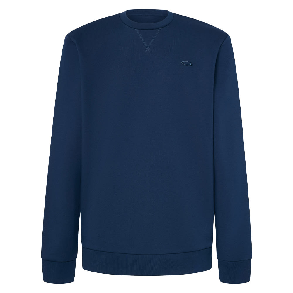 Oakley Men's Team Navy XXL Lifestyle Relax Crew Sweatshirt 2.0 FOA404846-6LE-XXL