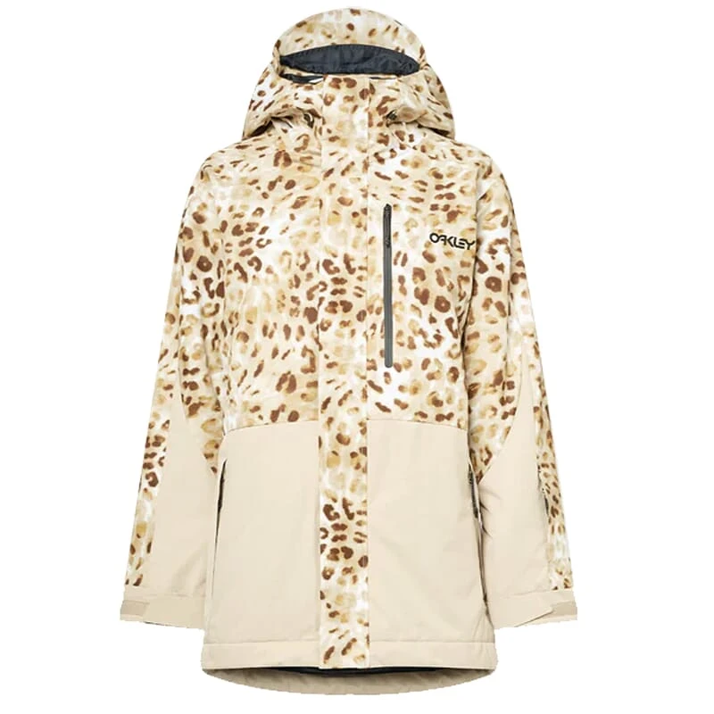 Oakley Women's TNP TBT Cheeta Tie-Dye Print Insulated Jacket FOA500472-9WE PARENT