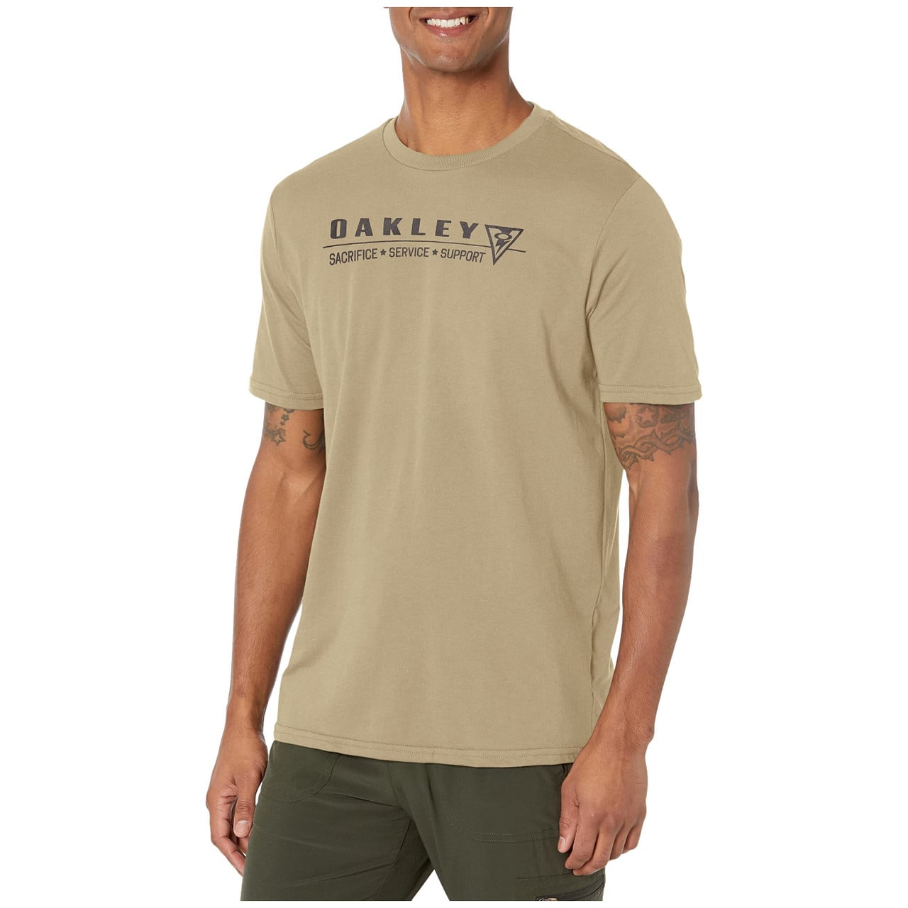 Oakley SI Pillars Military Tan T-Shirt M FOA404136-9BU-M