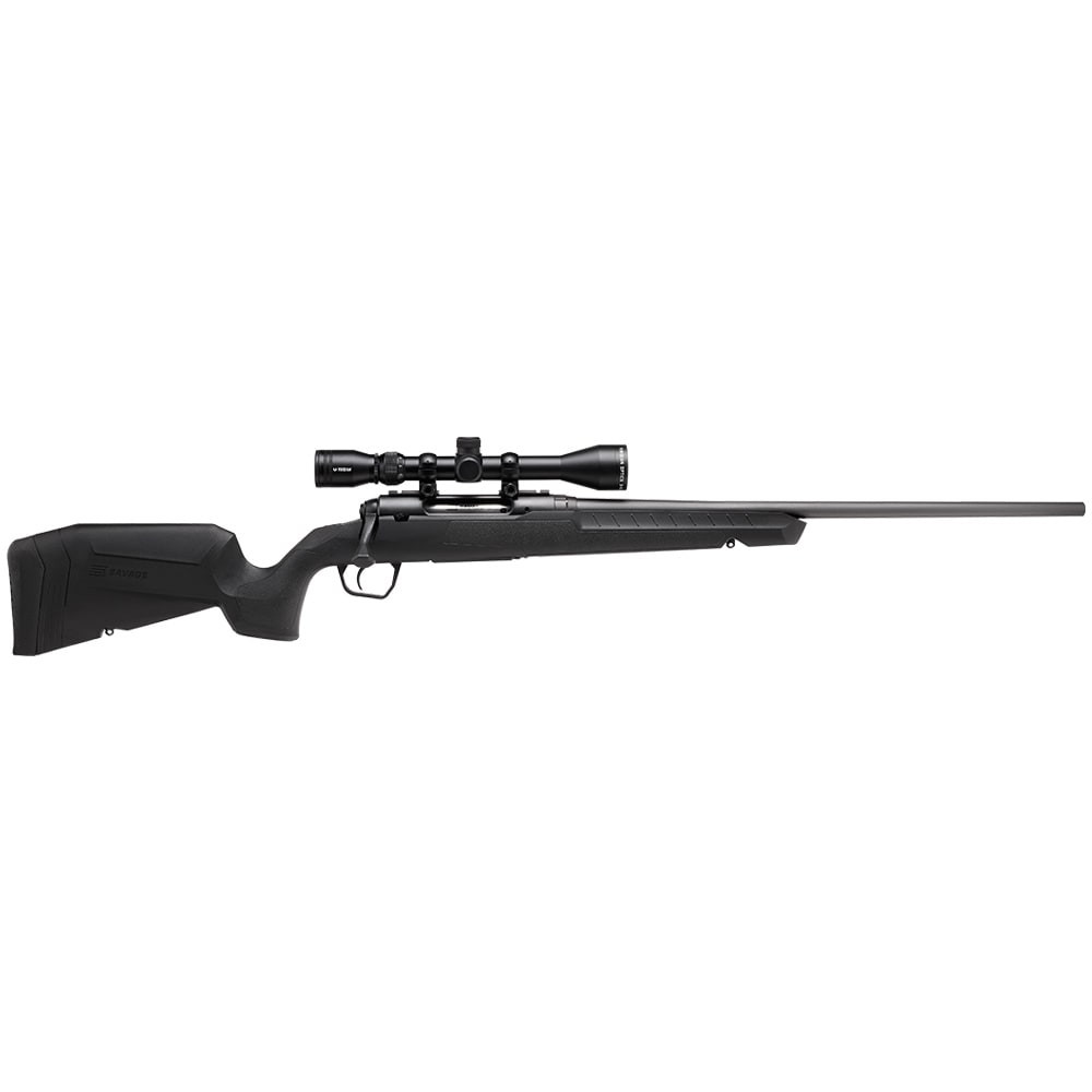 Savage Arms G4 Axis XP .30-06 SPFLD 1:10" 5/8x24 20" Heavy Sporter Bbl Carbon Steel/Synth Matte BLK Rifle w/3-9x40 Scope 33085