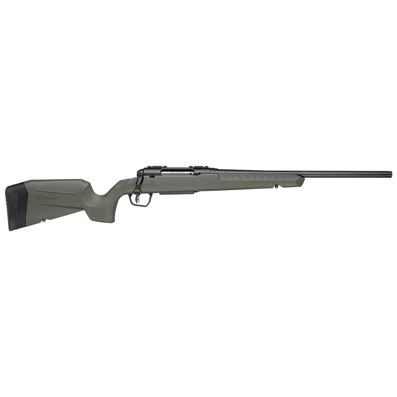 Savage Arms G4 Axis 2 Green .308 WIN 1:10" 5/8x24 20" Heavy Sporter Bbl Carbon Steel/Synth Matte BLK Rifle 33117