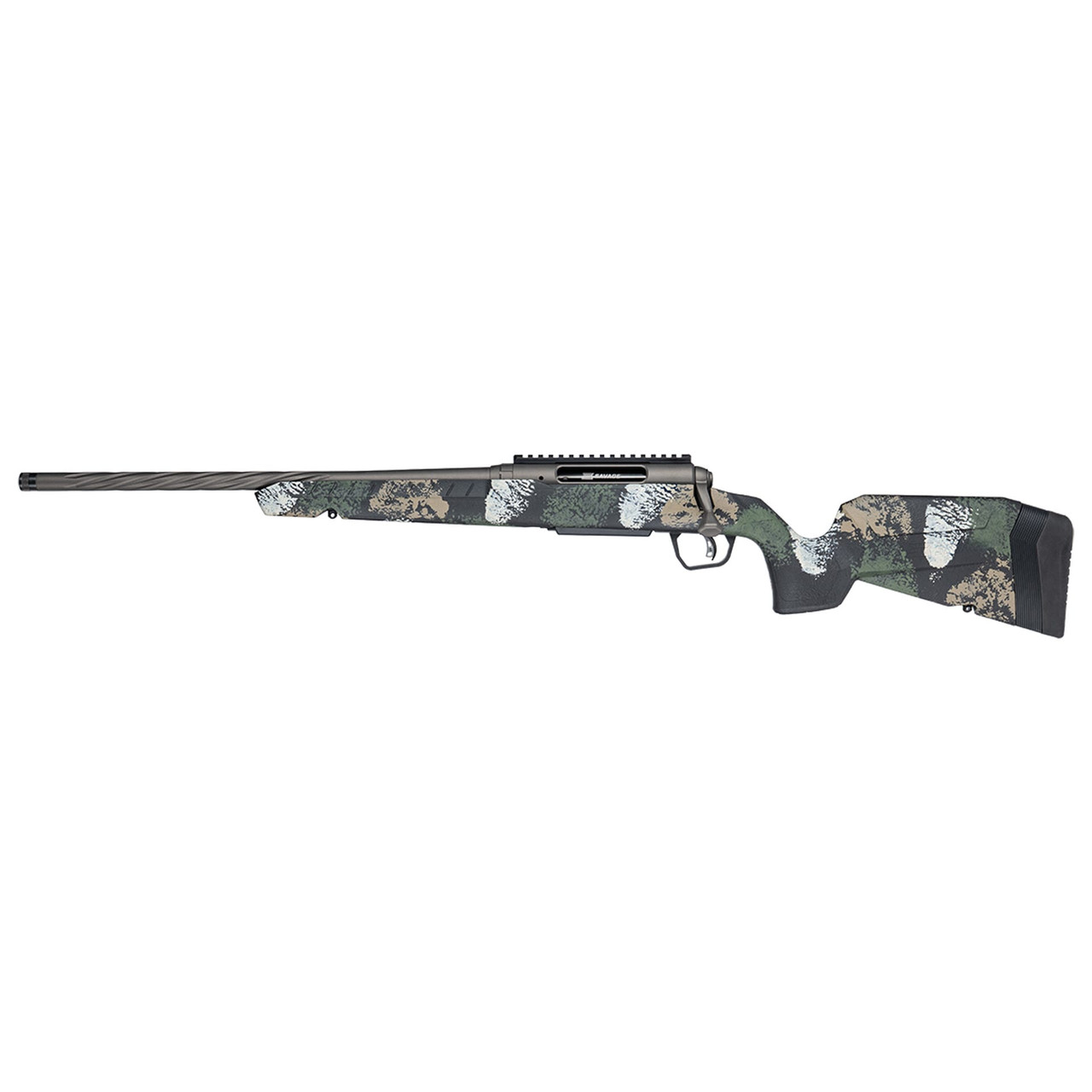 Savage Arms G4 Axis 2 Pro Forest SP Camo LH .30-06 SPFLD 1:10" 5/8x24 20" Heavy Sporter Spiral Fluted Bbl Carbon Steel/Synth Gun Metal BRZ Rifle 33296